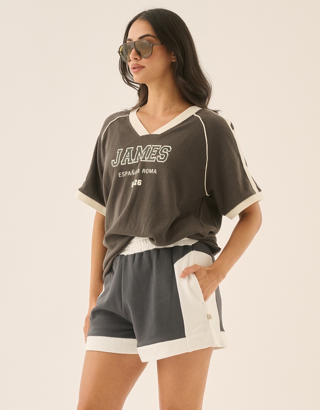 Araminta James - James College Waffle Tee