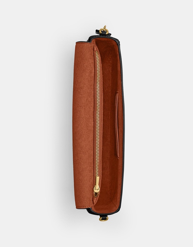 Coach - Leather Essential Flap Chain Bag