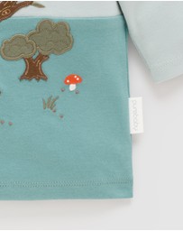 Purebaby - Tree House Thick Long Sleeve Tee -Kids-Babies