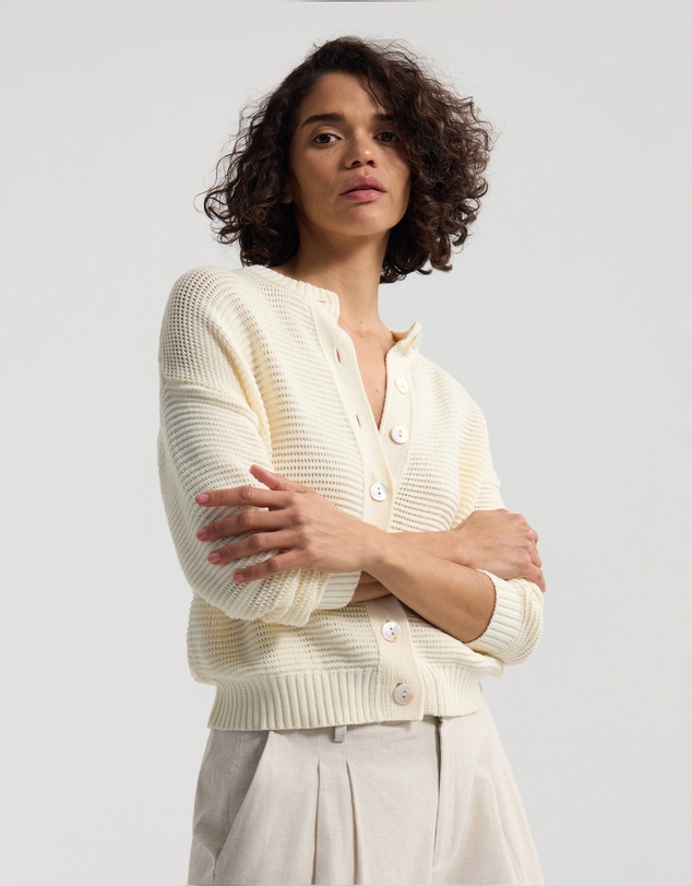 Oxford - Stevie Cotton Knit Cardigan