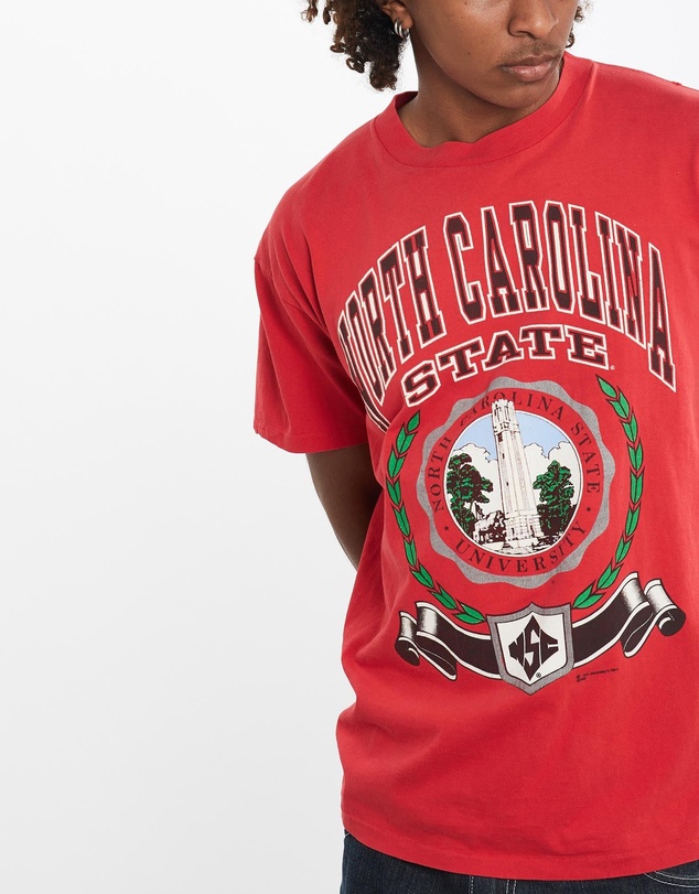 Vintage by The Real Deal - Pre Loved - Vintage 1991 NCAA North Carolina State University Tee