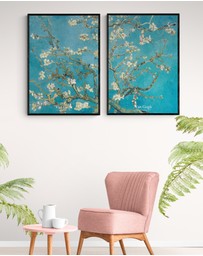 Inka Arthouse - Almond Blossoms Set of 2 by Van Gogh Art Prints