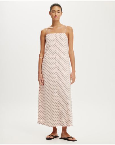 Pink Mocha Stripe