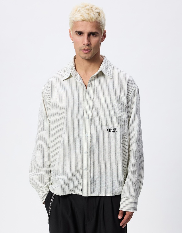 Thrills - Double Time Cropped Long Sleeve Shirt
