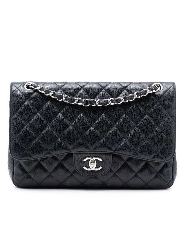 Pre-Loved by Azura Reborn - Pre-Loved Jumbo Classic Caviar Double Flap