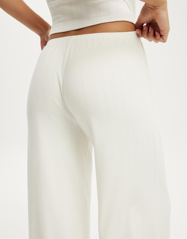 Cotton On Body - Dreamy Soft Pointelle Wide Leg Pant