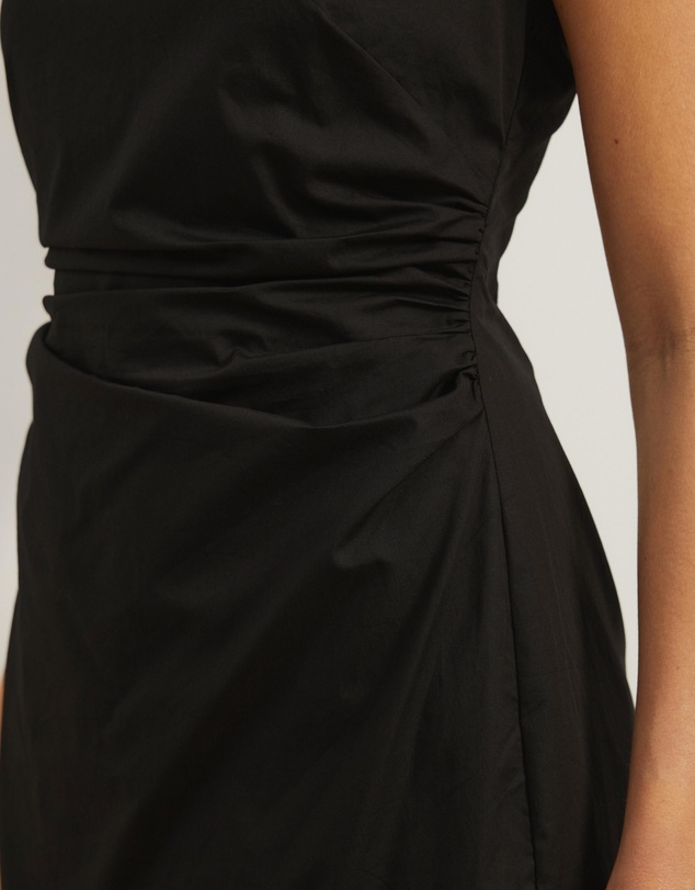 Atmos&Here - Gaia Cotton Gathered Waist Midi Dress