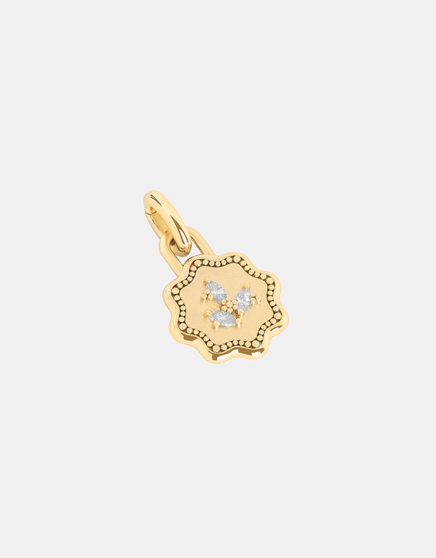 Astrid & Miyu - Scalloped Coin Clip Charm