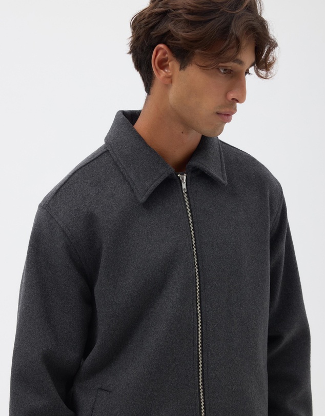 AERE - Wool Double Zip Jacket