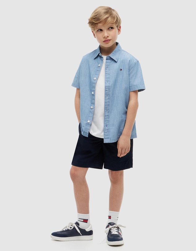 Tommy Hilfiger - Essential Relaxed Paper Touch Shorts - Teens