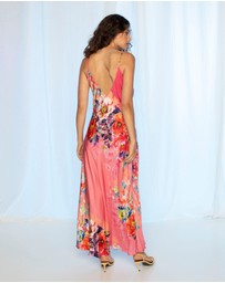 KACHEL - Lia Slip Maxi Dress
