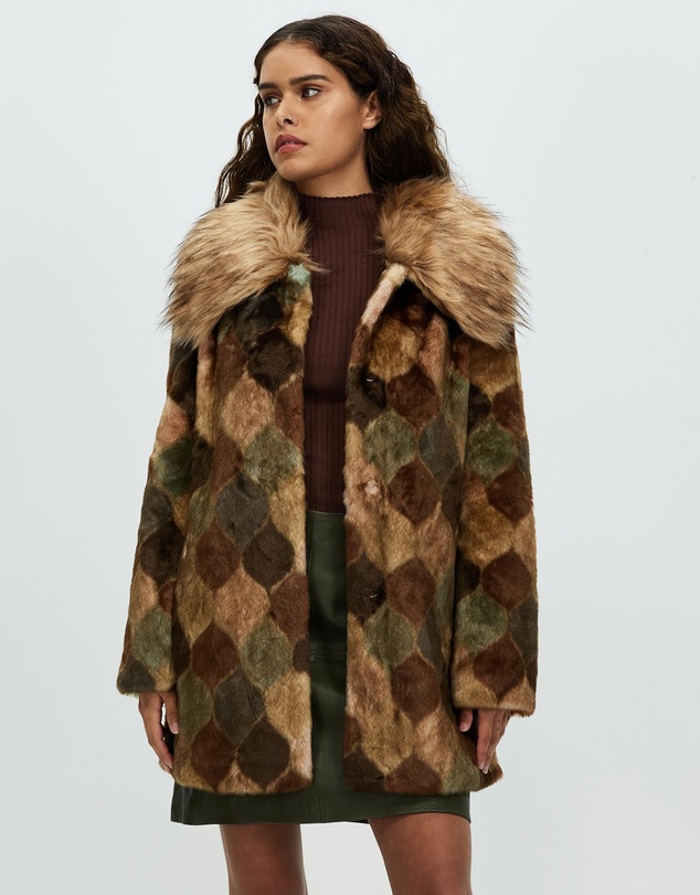 Unreal Fur - Casablanca Coat
