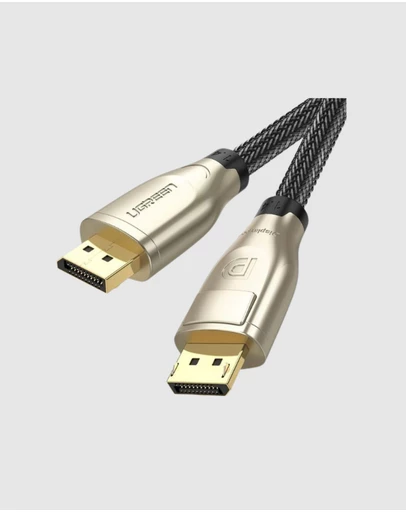 Ugreen - UGreen 8K DisplayPort 1.4 Male to Male Cable 3M Black