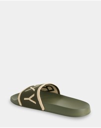 Roxy - Womens Slippy Knit Slides