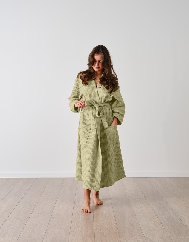 Linen House - Keaton Waffle Robe