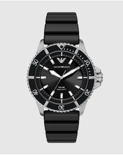 Emporio Armani - Black Analogue Watch