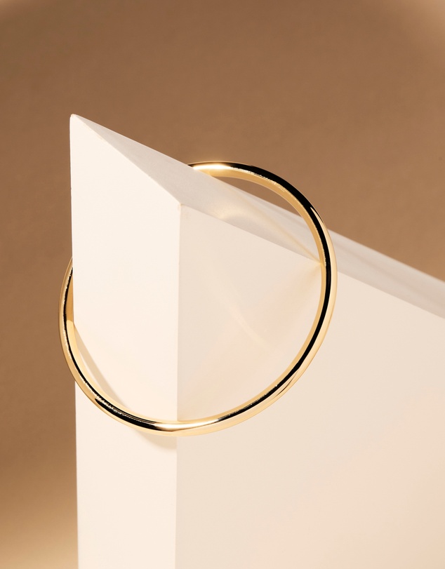 Najo - Simplicity Yellow Gold Bangle