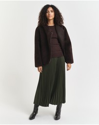Gant - Stretch Cotton Cable Crew Neck Knit