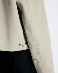 Lover - Lucinda Suede Look Funnel Neck Jacket