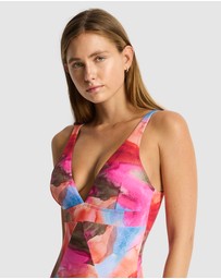 Sea Level Australia - Cabo Scoop Back Panel Line One Piece