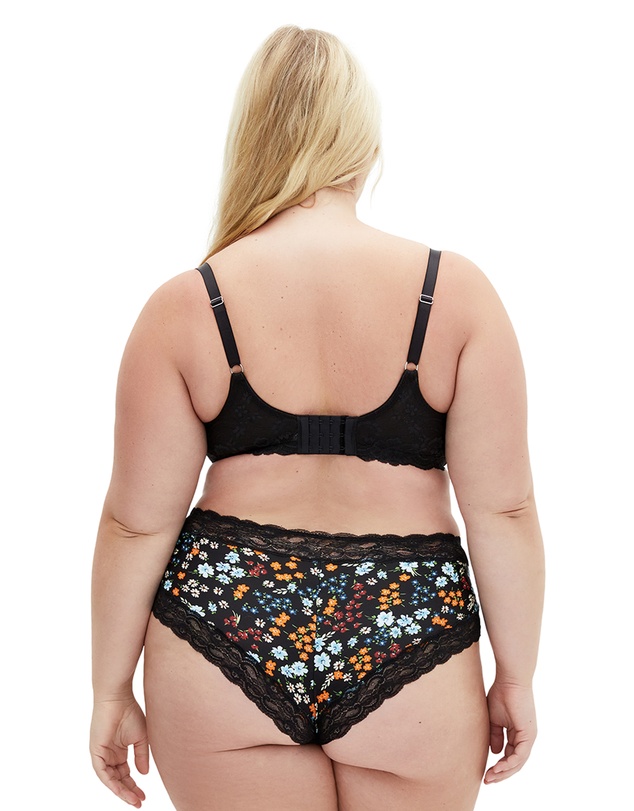 City Chic - Hailey Contour Print Bra