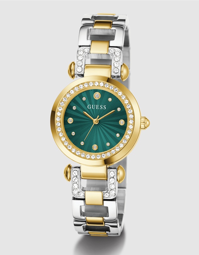 GUESS - GUESS Ladies 2-Tone Gold Tone Analogue Watch