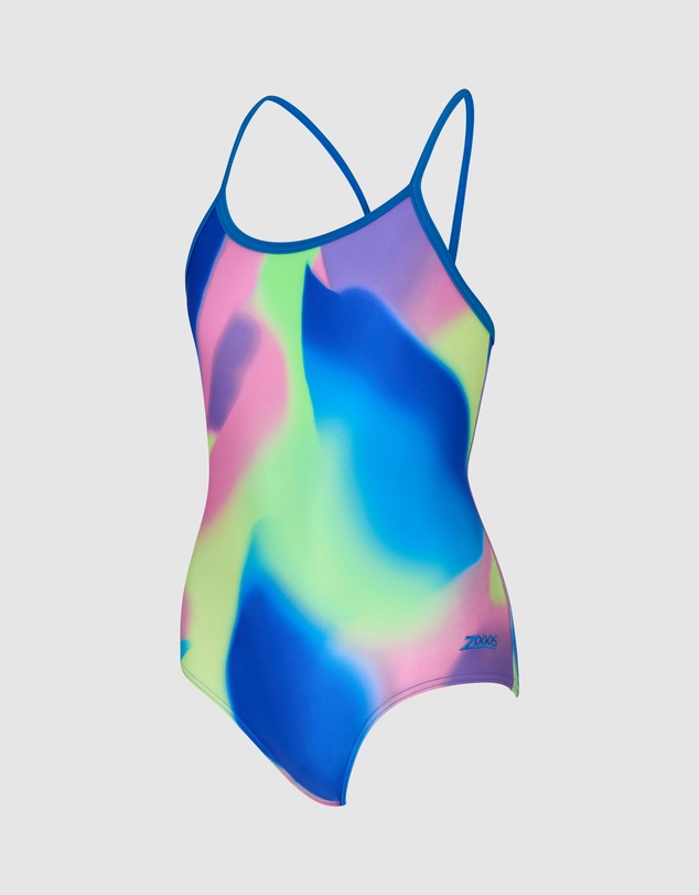 Zoggs - Yaroomba Floral Swimsuit - Teens