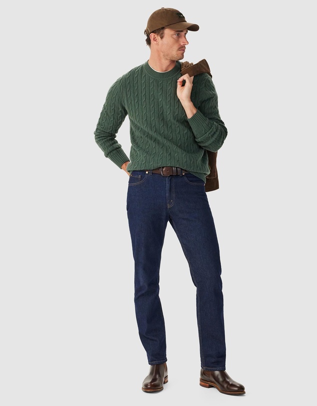 R.M.Williams - Jones Lambswool Cable Knit
