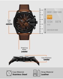 Diesel - Mega Chief Slim Multicolour Chronograph Watch