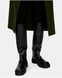 ARKET - Below-The-Knee Leather Boots