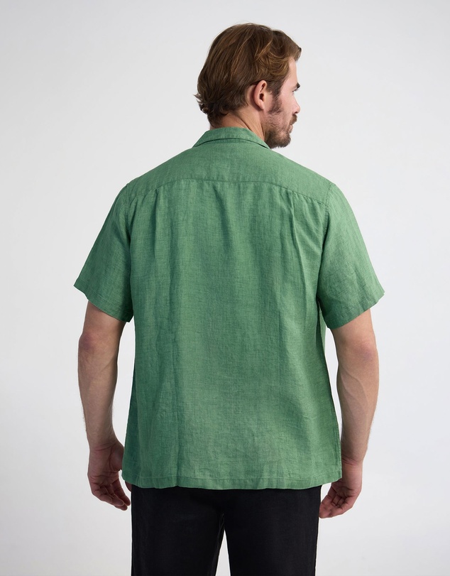 Oxford - Griffin Delave Linen Short Sleeve Shirt