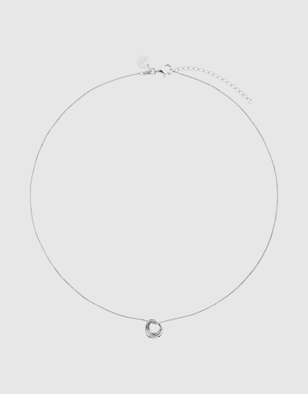 Najo - Whisper Silver Necklace