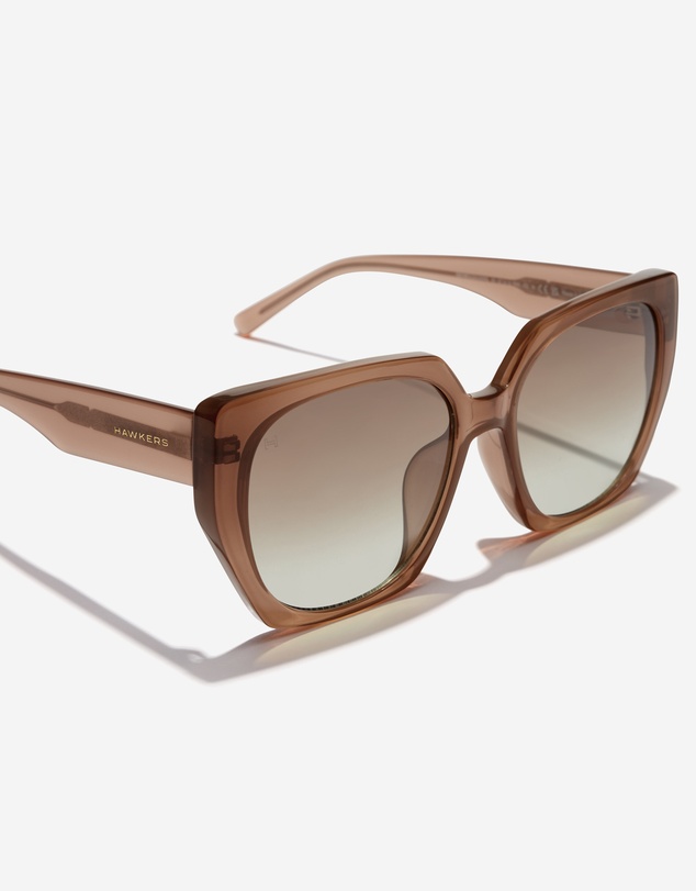 Hawkers Co - HAWKERS - Light Brown Nature Eco BOUJEE  Sunglasses for Men and Women UV400