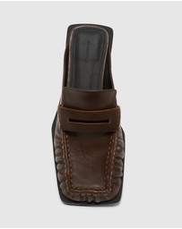 Nakedvice - The Dustin Vintage Brown Loafer