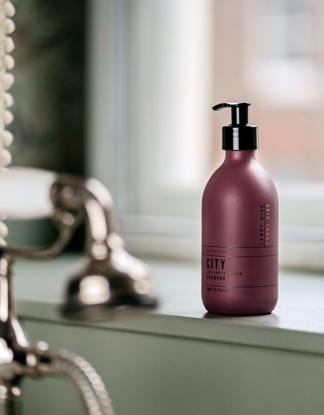 Larry King Haircare - City Life Shampoo Bottle