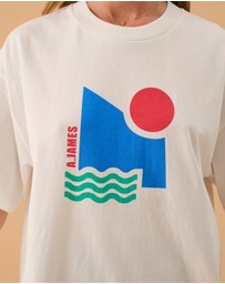 Araminta James - Sun Oversized Tee