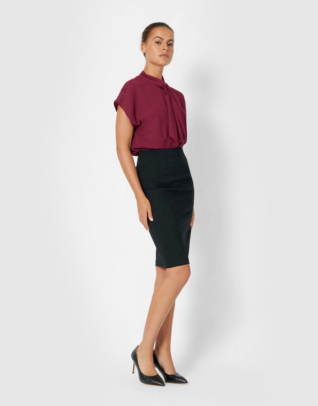 Forcast - Rose Pencil Skirt