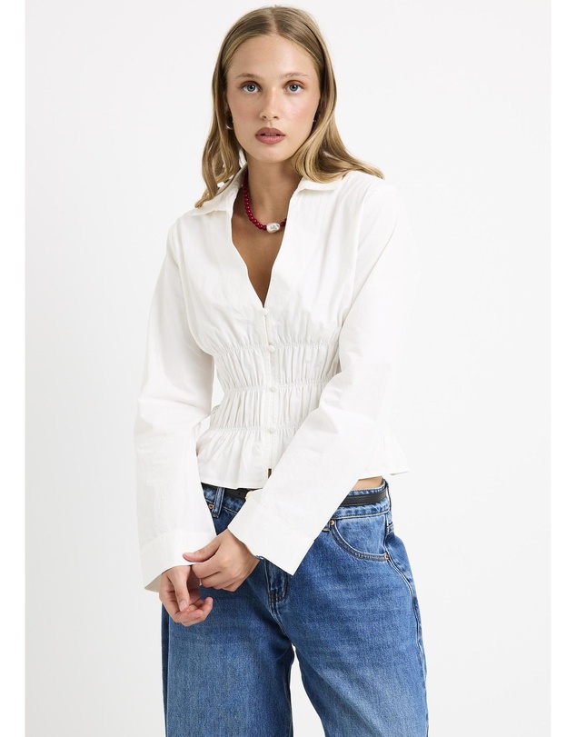Subtitled - Nami Button Long Sleeve Shirt