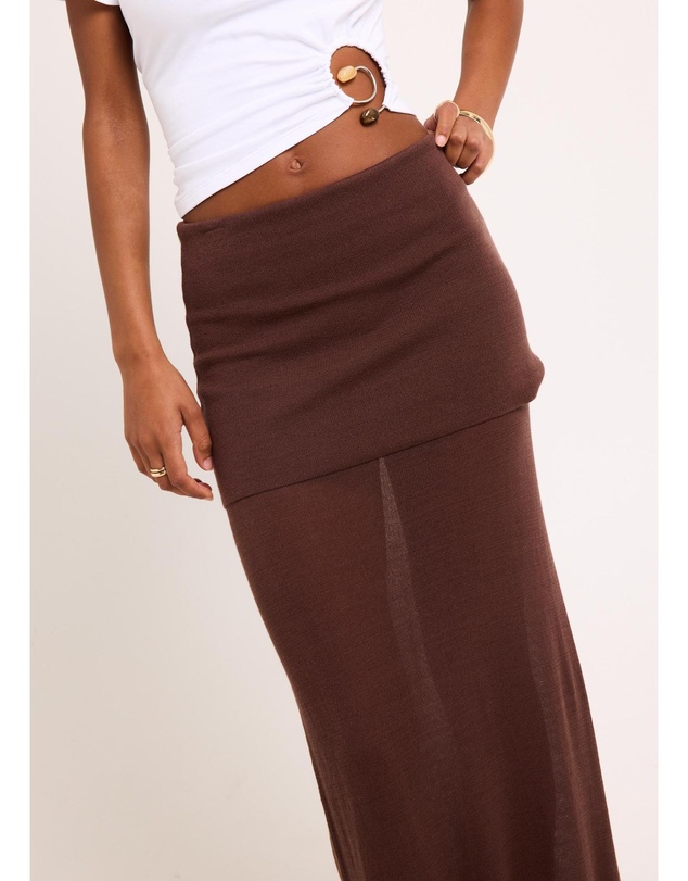 Alice In The Eve - Milano Sheer Maxi Skirt