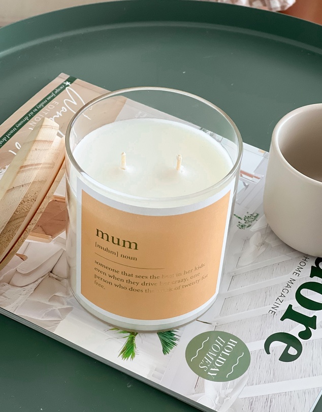 The Commonfolk Collective - Mum ~ Goldie Dictionary Meaning Candle