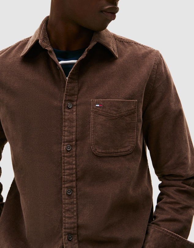 Tommy Jeans - Regular Baby Cord Shirt