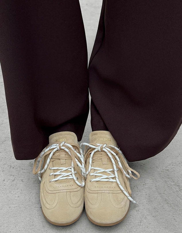 Alohas - Tb.24 Suede Leather Sneakers - Women's