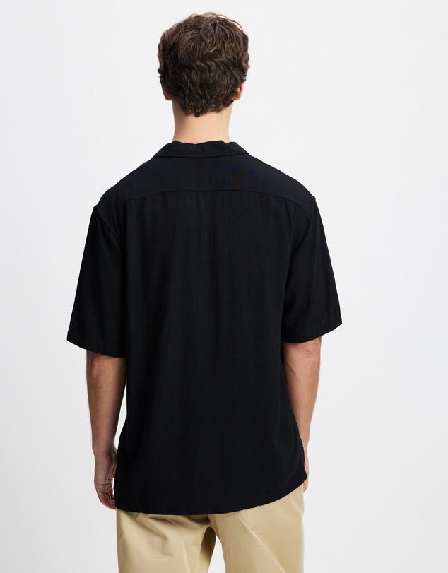 Staple Superior - Newport Textured Linen Blend Shirt