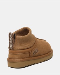 EVERAU - Australian Shepherd Ugg Kids Margaret Cow Suede Upper UGG Boots