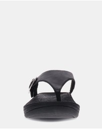 Mia Vita - Faith Toe Post Sandal - Black