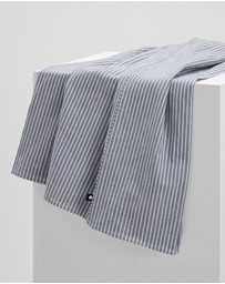Sheet Society - Leo Washed Cotton Stripe Full Sheet Set