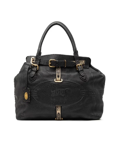 Pre-Loved by Azura Reborn - Pre-Loved Large Leather Selleria Villa Borghese Tote