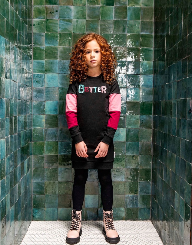 B.Nosy - Long Sleeve Sweater Dress - Kids-Teens