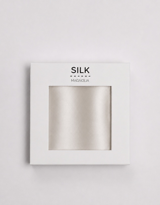 SILK MAGNOLIA - Pure Silk Pillowcase