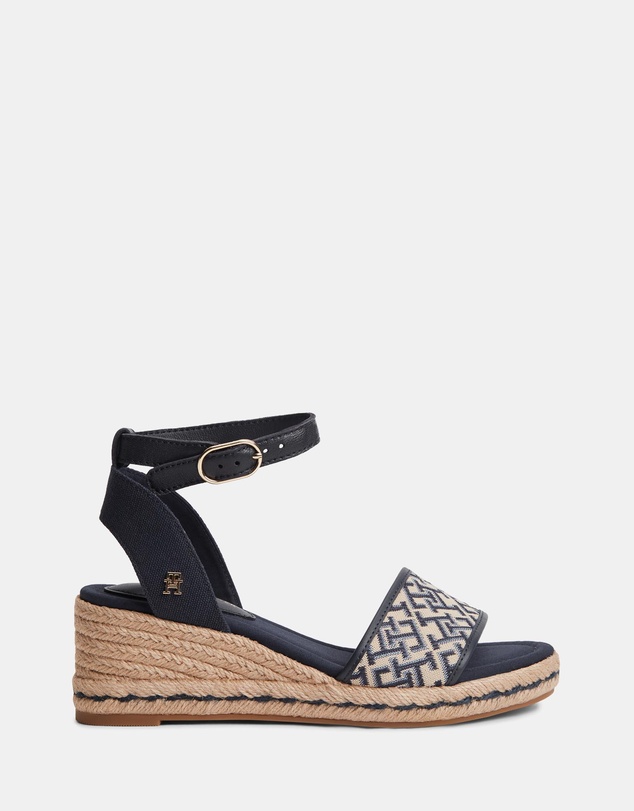 Tommy Hilfiger - Eileen Mid Espadrilles Wedge Jacquard - Women's